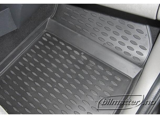 Bilmattor. Gummi Renault Clio 2006-2012 