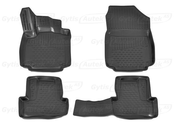 Bilmattor till Renault Clio 2013-2019 | gytek.se