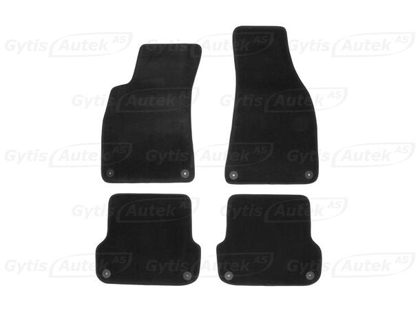 Gulvmatter i stoff til Audi A4 2001-2008 | gytisautek.no