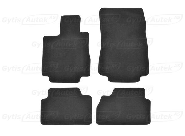 Gulvmatter i stoff til MB S-Klasse W220 1998-2005 | gytisautek.no