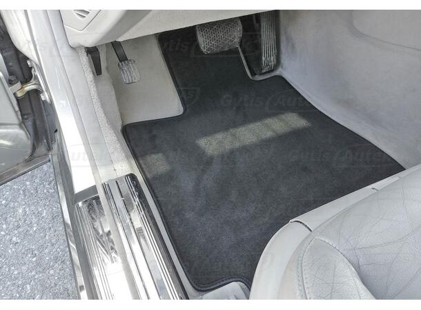 Gulvmatter i stoff til MB S-Klasse W220 1998-2005 | gytisautek.no