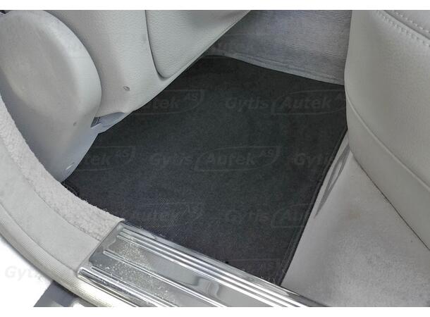 Gulvmatter i stoff til MB S-Klasse W220 1998-2005 | gytisautek.no