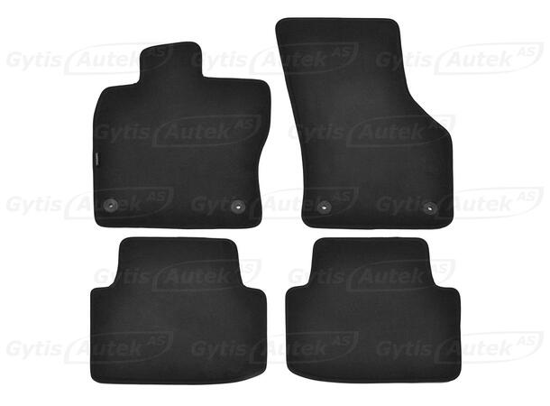 Gulvmatter i stoff til VW Passat B8 2015-> | gytisautek.no