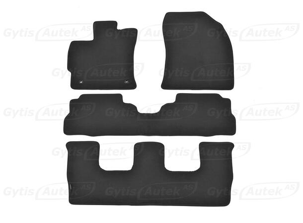 Tygmattor till Toyota Prius+ Seven 2012-2020 | gytek.se