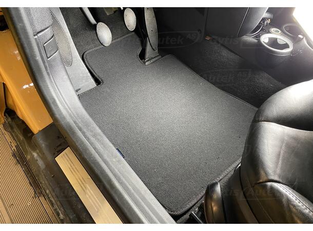 Gulvmatter i stoff til Mini Cooper R56 2006-2013 | gytisautek.no