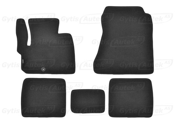 Gulvmatter i stoff til Toyota IQ 2008-2015 | gytisautek.no