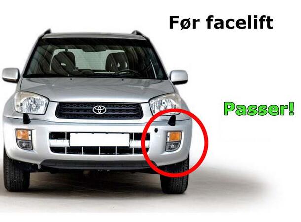 Tygmattor till Toyota RAV4 2000-2003 | gytek.se