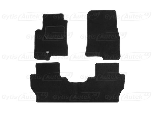Gulvmatter i stoff til Mitsubishi Pajero 1999-2007 | gytisautek.no