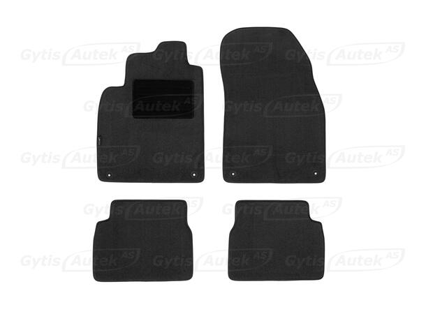 Gulvmatter i stoff til Saab 9-3 2003-2007 | gytisautek.no