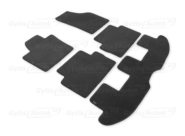 Gulvmatter i stoff til VW Sharan 2010-2019 | gytisautek.no