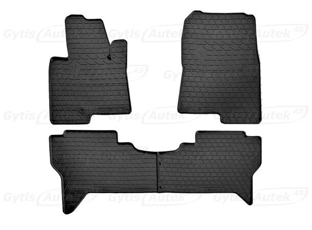 Gummimatter til Mitsubishi Pajero 1999-2007|gytisautek.no