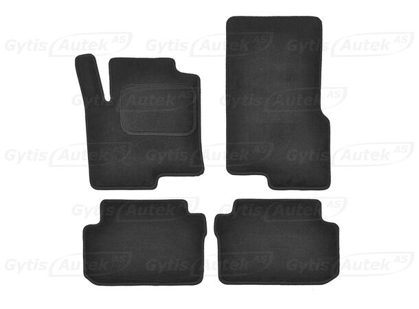 Tygmattor till Smart ForFour 2004-2006 | gytek.se