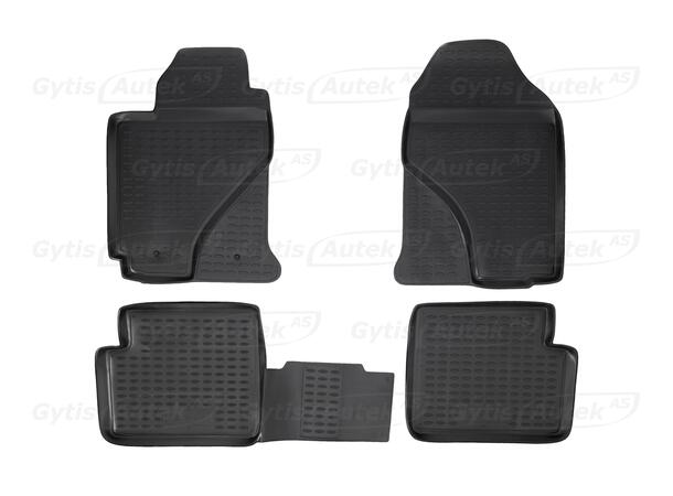 Bilmattor. Gummi Toyota Corolla 2002-2007 
