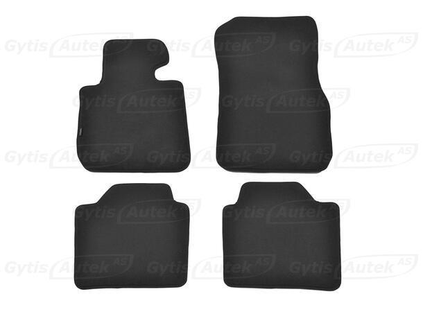Gulvmatter i stoff til BMW 3 ser. F34 2013-2018 | gytisautek.no