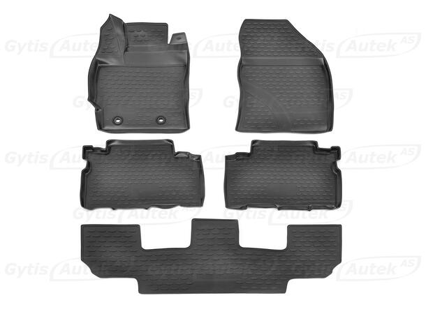Gulvmatter til Toyota Verso 2013-2018 | gytisautek.no