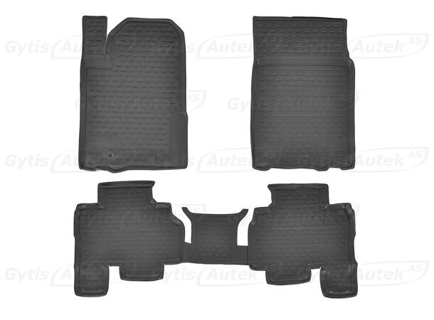 Bilmattor till SsangYong Kyron 2006-2009 | gytek.se