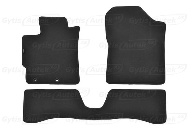 Gulvmatter i stoff til Toyota Yaris 2014-2020 | gytisautek.no