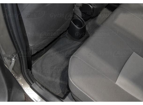 Gulvmatter i stoff til Toyota Yaris 2014-2020 | gytisautek.no
