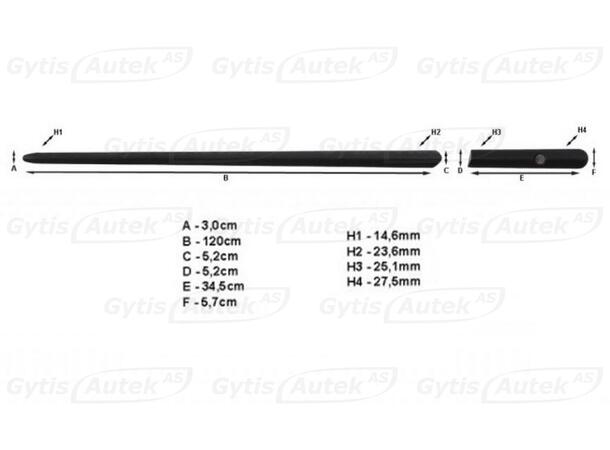 Sidolister till Mini Cooper R56 2006-2013 | gytek.se