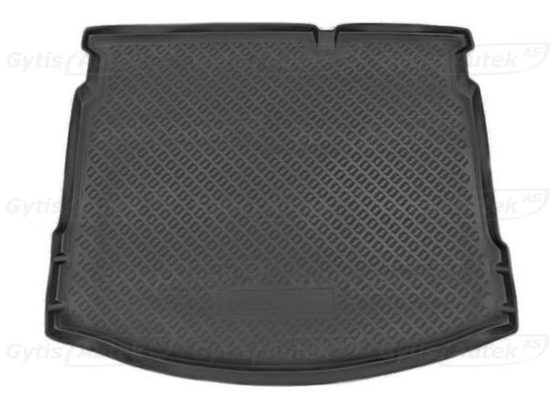 Bagagerumsmatta. Gummi Nissan Qashqai 2007-2013 