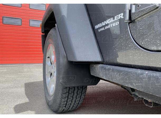 Stänkskydd till Jeep Wrangler 2007-2018 | gytek.se