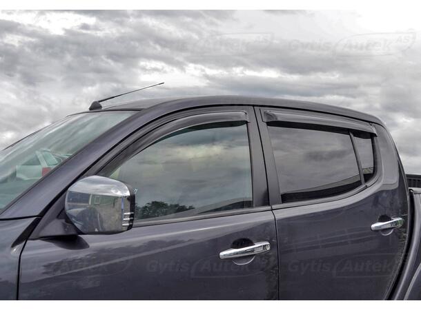 Vindavvisare till Mitsubishi 00 2006-2015 Double Cab | gytek.se