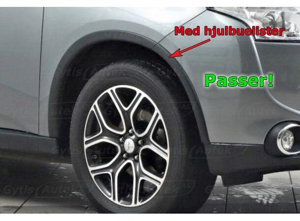 Stänkskydd till Mitsubishi Outlander 2013-2021 | gytek.se