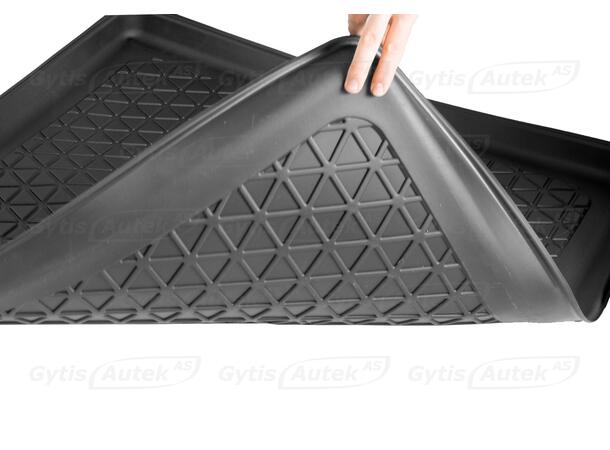 Bagagerumsmatta. 90 x 100 cm. Plast Universell 