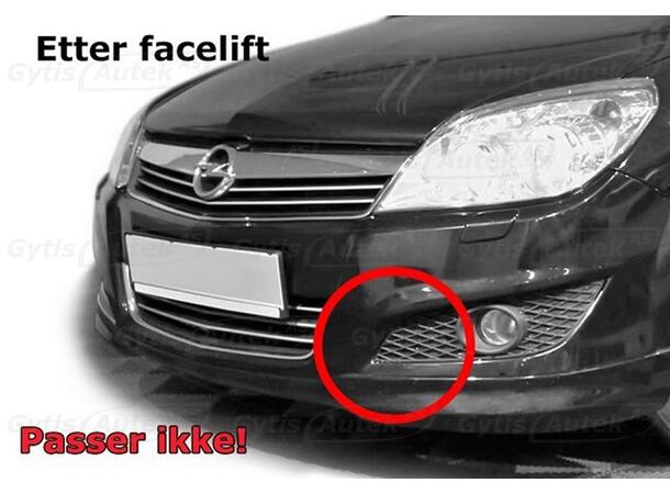 Vinterskydd till Opel Astra 2007-2009 | gytek.se