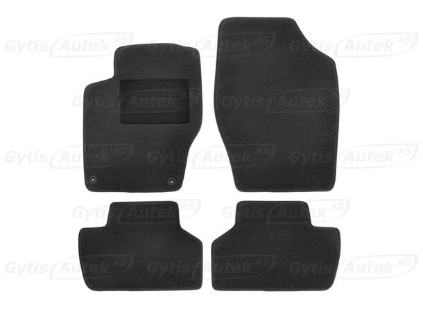 Gulvmatter i stoff til Citroen DS4 2011-2018 | gytisautek.no