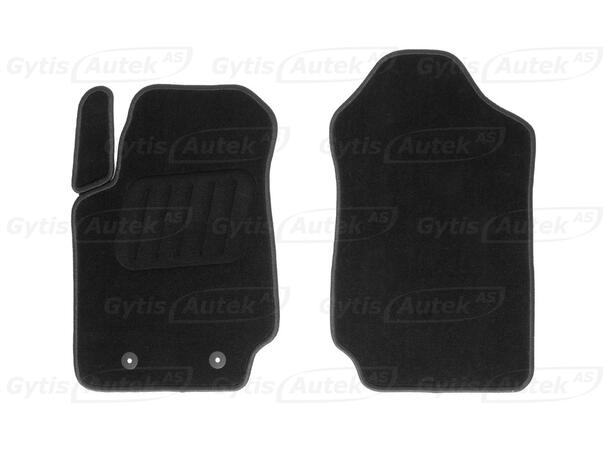 Gulvmatter i stoff til Ford Ranger 2012-2015 | gytisautek.no