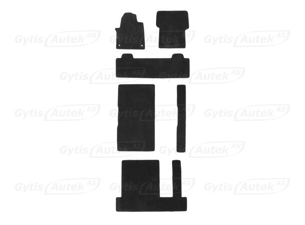 Tygmattor till Opel Zafira Life 2020-> | gytek.se