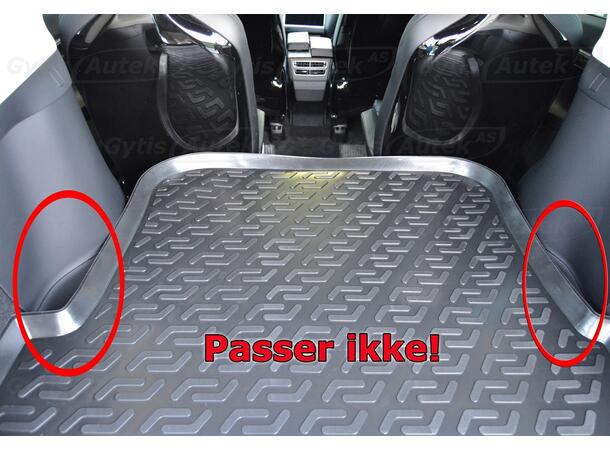 Bagagerumsmatta | Tesla Model X 2016-2017 | gytek.se