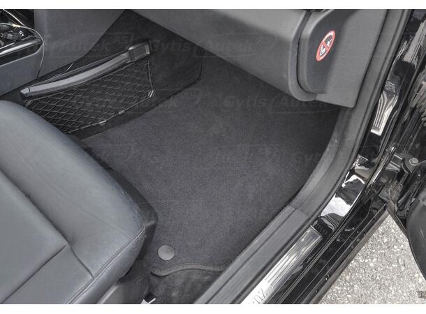 Gulvmatter i stoff til MB E-Klasse W212 2009-2015 | gytisautek.no