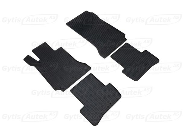 Gummimatter til MB C-Klasse W204 2007-2013| gytisautek.no