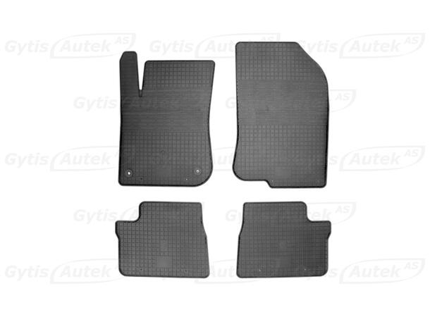 Gummimatter | Peugeot 208 2012-2019 | gytisautek.no