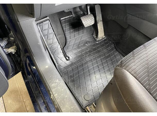 Gummimatter til VW Caddy 2016-2020| gytisautek.no