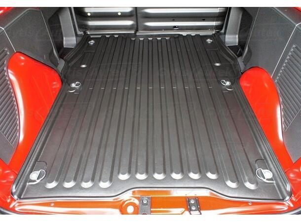 Lastrumsskydd. Plast Citroen Berlingo 2008-2018 Kort 