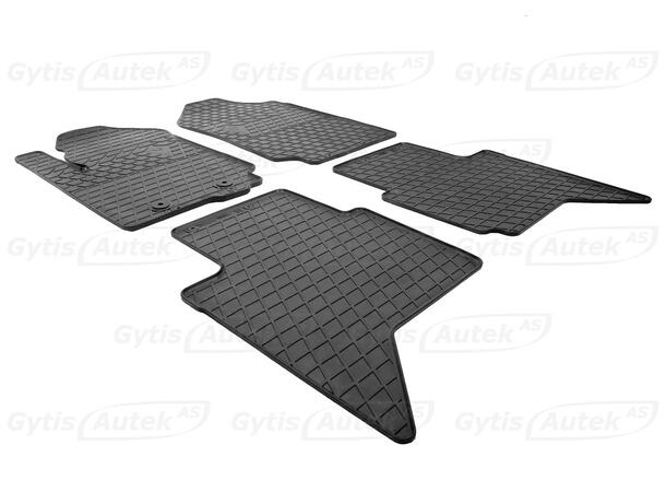 Bilmattor till Ford Ranger 2012-2015 Double Cab | gytek.se