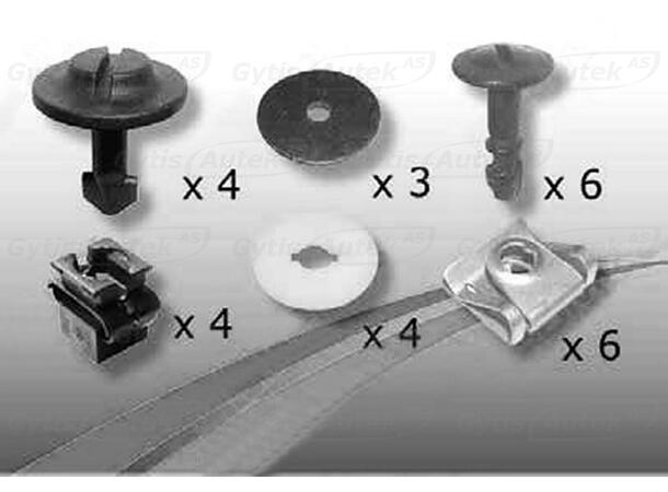 Monteringssett til bunnplate for Volkswagen Passat B5 | gytisautek.no