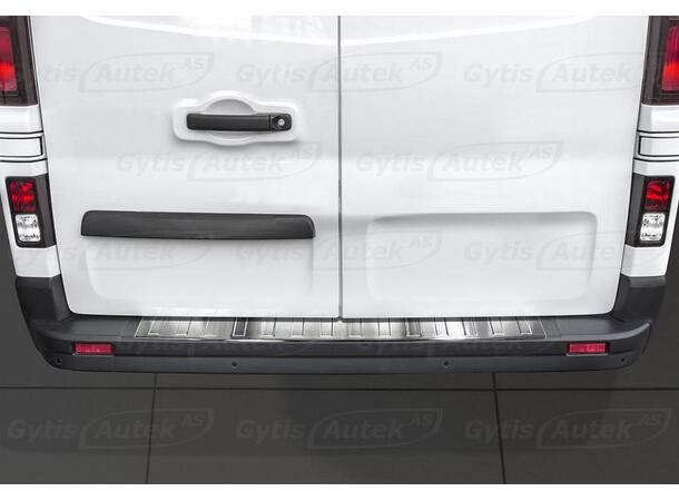 Stötfångarskydd / Lastskydd | Opel Vivaro 2015-2019 | gytek.se