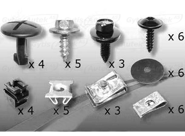 Monteringssett til bunnplate for Audi A6 1997-2004 | gytisautek.no