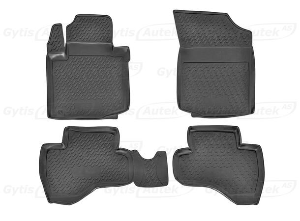 Bilmattor till Toyota Aygo 2005-2013 | gytek.se