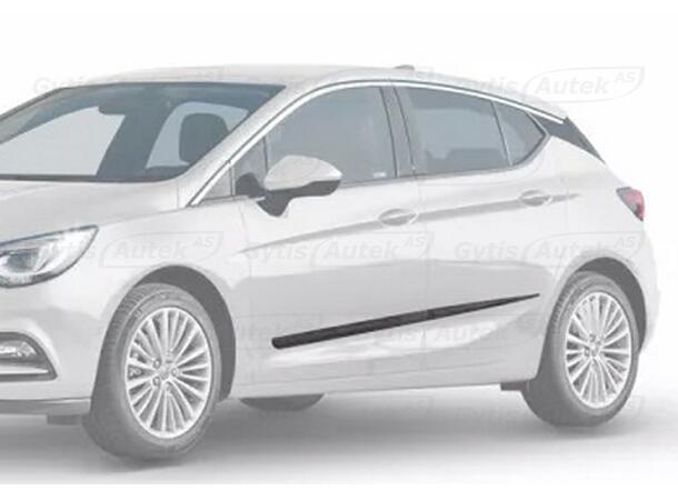 Sidolister till Opel Astra K 2016-2021 | gytek.se