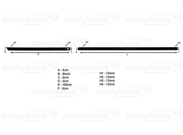 Sidolister till Audi Q3 2011-2018 | gytek.se