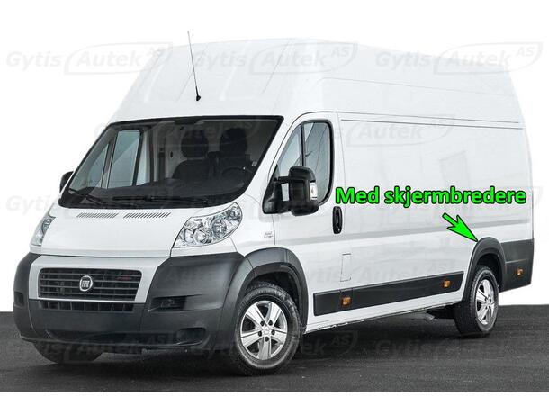 Skvettlapper til Fiat Ducato 2006-> | 100% passform | gytisautek.no