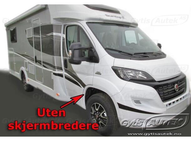 Skvettlapper til Fiat Ducato 2006-> | 100% passform | gytisautek.no
