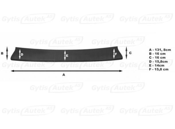 Stötfångarskydd / Lastskydd | Citroen Berlingo 2008-2018 | gytek.se