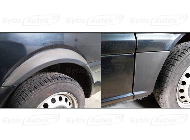 Bakskjermbeskyttere. Plast MB Viano W639 2003-2014 