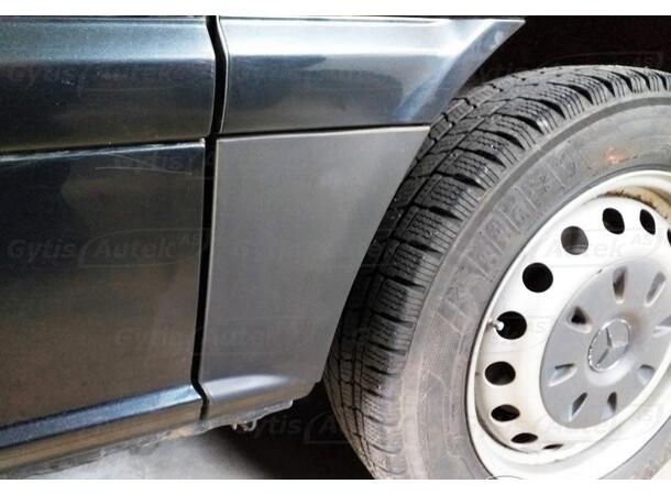 Bakskjermbeskyttere. Plast MB Viano W639 2003-2014 